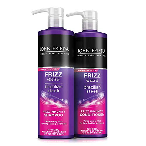 Frizz Ease - Acondicionador de inmunidad brasileño, elegante, 500 ml