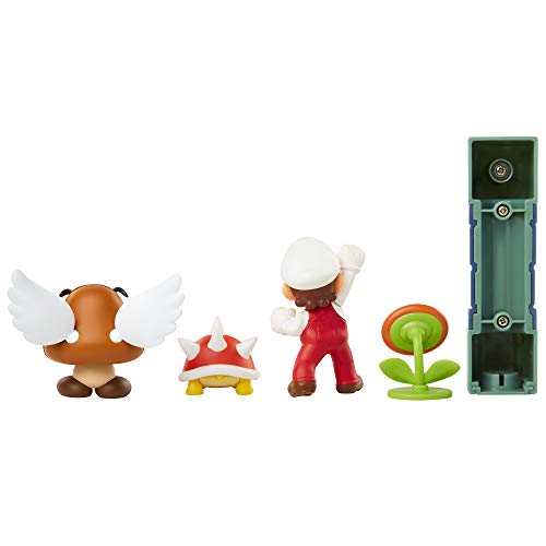 Funko- Set Diorama Castillo De Lava Super Mario Playset con figuras, Color round (400152)