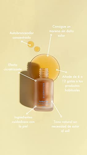 G Glowfilter Tag Your Skin - Best Sellers (Am+Pm + Perfect Tan + Invisible Protection + Step One) | Crema Oxigenante de Día y Noche Protector Solar Facial Autobronceador Concentrado y Limpiador Facial