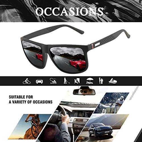 Gafas de sol polarizadas para hombres y mujeres; marcos vintage / clásicos / elegantes; objetivos de alta definición; Golf / Conducción / Pesca / Deportes al aire libre / Gafas de sol de moda