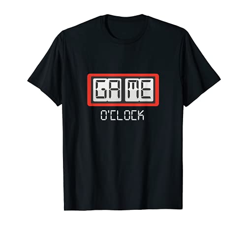 Game O' Clock - Mi momento perfecto para videojuegos Camiseta