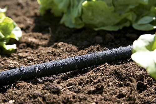 GARDENA Manguera para riego por goteo de manguera para ahorrar hasta un 70 % de agua al regar arriates y macizos de flores, longitud regulable, fácil manejo, longitud de la manguera 15 m (1969-20)