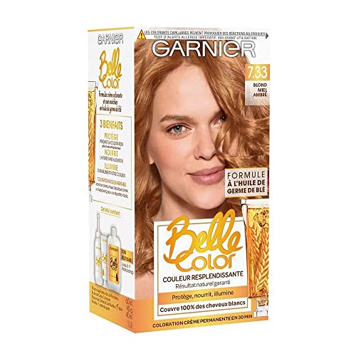 Garnier Belle Color Coloration Permanent 7.33 Blond Miel Ambre