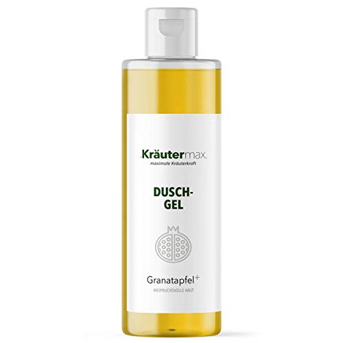 Gel de ducha de granada con extracto de aceite de semillas también disponible como champú y jabón 1 x 250 ml