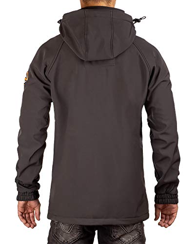 Geographical Norway Chaqueta softshell., Gris oscuro -01, L
