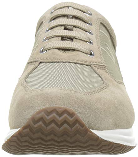 Geox U Happy Art. G - Zapatillas Hombre, Beige (Sand C5004), 42.5 EU, Par