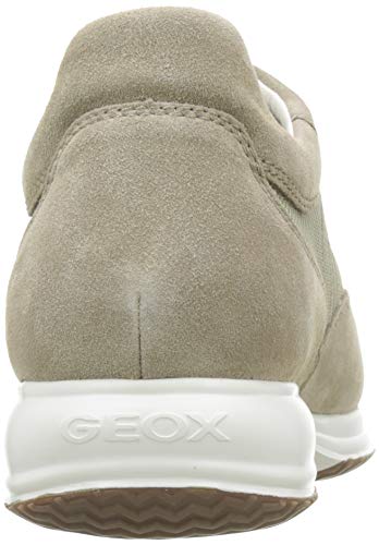 Geox U Happy Art. G - Zapatillas Hombre, Beige (Sand C5004), 42.5 EU, Par