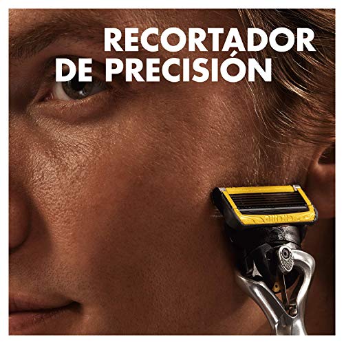 Gillette ProShield Cuchillas de Afeitar Hombre, Paquete de 6 Cuchillas de Recambio