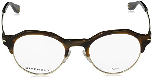 Givenchy gafas (GV 0078 KVI) Acetato Metal Havana Oro cepillado Metálico KVI Acetato plástico - Metal Havana cepillado - Oro Metálico