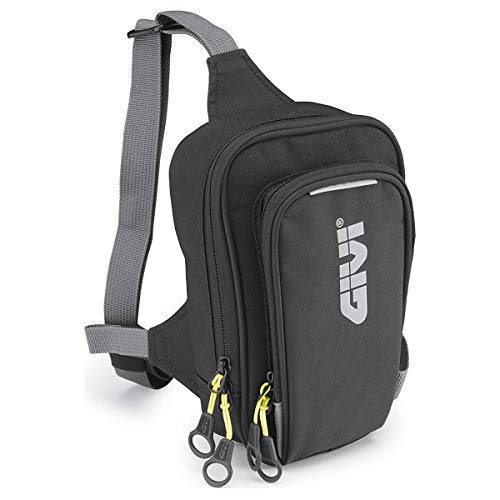 GIVI EA113B Easy Bag Bolsillo de Pierna Urban, Color Negro, Volumen 2 Litros, Carga Máxima 1 Kg