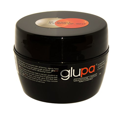 Glupa - Crema con extracto de pepitas de uva, glutatión y papaya, vitaminas C y E, arbutina, aclarante