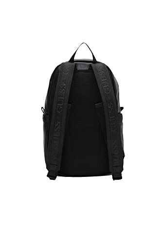 Guess Elvis Smart Backpack, Negro, Talla única para Hombre