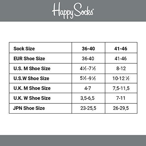 Happy Socks Cat Sock Calcetines, Multicolor (Multicolour 900), 4/7 (Talla del Fabricante: 36-40) (Pack de 6) para Mujer