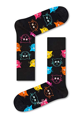 Happy Socks Cat Vs Dog Gift Box, Calcetines para Mujer, Multicolor (Multicolor 930), 37/40 (Tamaño del fabricante: 36/40)