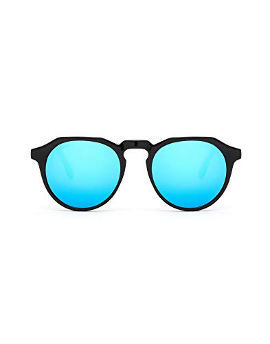 HAWKERS · Gafas de sol WARWICK para hombre y mujer · DIAMOND BLACK · CLEAR BLUE