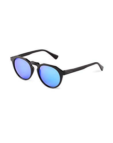 HAWKERS · Gafas de sol WARWICK para hombre y mujer · DIAMOND BLACK · CLEAR BLUE