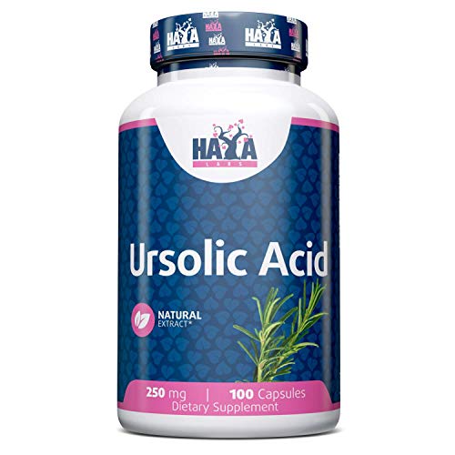 Haya Labs Ursolic Acid 100 capsules x 250 mg