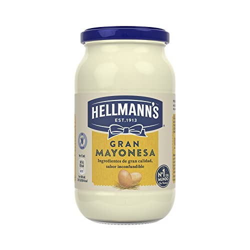 Hellmann's  Gran Mayonesa  en Tarro  450ml - Pack de 4