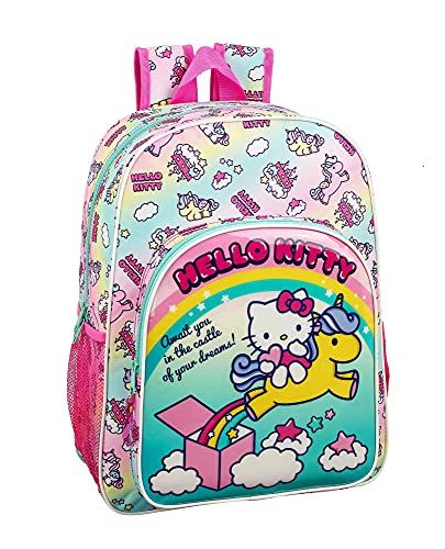 Hello Kitty Candy Unicorns Mochila Grande Adaptable a Carro