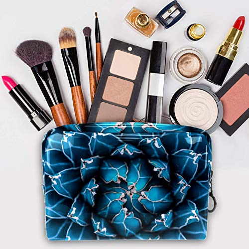 Hermosa bolsa de cosméticos Agave bolsa de viaje bolsas de maquillaje impermeable bolsa de aseo con cremallera para mujer