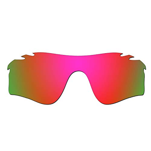 HKUCO Lentes de repuesto para Oakley Radarlock Path Vented Gafas de sol Rojo Polarizado