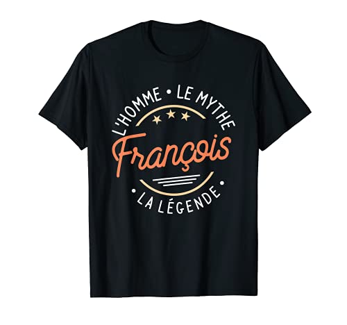 Hombre Idea de regalo francés con nombre para francés. Camiseta