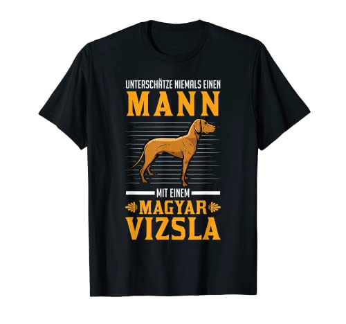 Hombre Magyar Vizsla - Pelo de alambre para hombre Camiseta