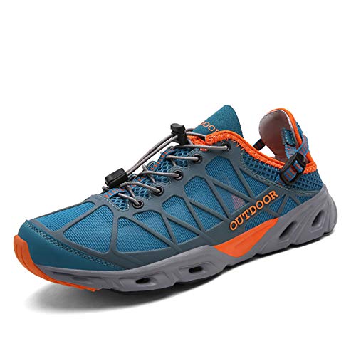 Hombre Mujer Zapatillas Senderismo Zapatos de Agua Monta Escarpines Deportes Acuáticos Ligero Seco Rápido Exterior Deportivas Calzado Caminando Descalzo Unisexo