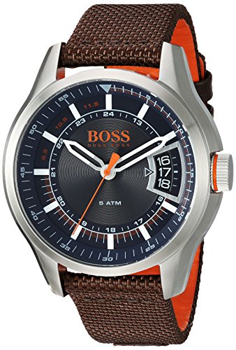 Hugo Boss Orange Reloj Analógico para Hombre de Cuarzo con Correa en Caucho 1550002