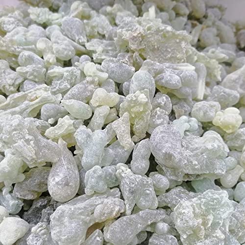 Incienso Oman Royal Green Hojari★ Natural puro, Fresis y Rare ★ Cuarto alto de Gamme★★ Incienso El más querido del mundo★ Grado A★ Boswellia Sacra ★ Incienso macho Frankincence 50 g