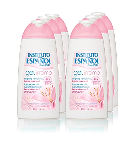 Instituto Español Gel Intimo 1800 Ml, 6 Unidad