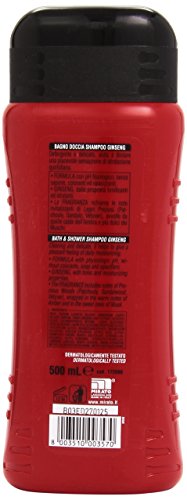 INTESA POUR HOMME jabón de ducha champú revitalizante Ginseng, 500 mL