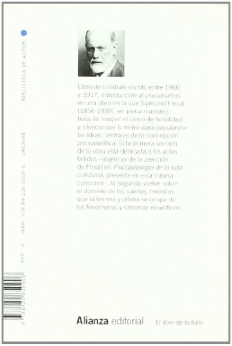 Introducción al psicoanálisis (El libro de bolsillo - Bibliotecas de autor - Biblioteca Freud)