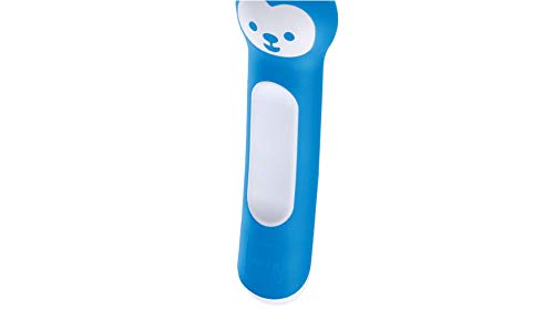 Intrucciones en lengua extranjera - MAM Massaging Brush ZEDMM702M - Cepillo para la limpieza de la cavidad oral del niño, 3 meses, azul