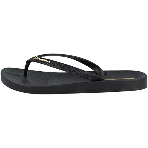 Ipanema Anat Lolita Fem, Chanclas Mujer, Negro, 40 EU