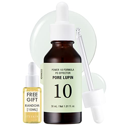 It'S SKIN Power 10 Formula PO Effector Ampoule Serum 30ml (1.01 fl oz) - Esencia suavizante sedosa para tensar los poros y controlar el sebo, solución para minimizar los poros