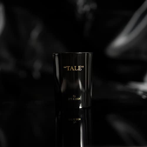 IVY & BEN NEW YORK - "Tale and Wonder" Collection - Vela aromática de lujo en vaso - 100% cera de soja, 260 g regalo para mujeres, hombres, cumpleaños, vela de soja