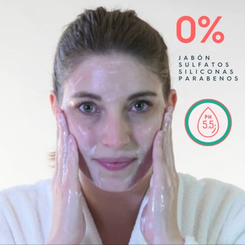 Jabones Faciales Pack Surtido Para Regalar: Jabón Neutro Facial Para Todo Tipo De Piel, Jabón Exfoliante De Poros, Hidratante Con Aloe, Desmaquillador Facial Natural y Purificante Anti Acné