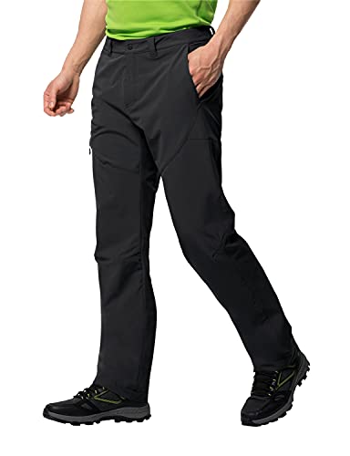 Jack Wolfskin Chilly Track XT Pantalones para Hombre, Negro, 25