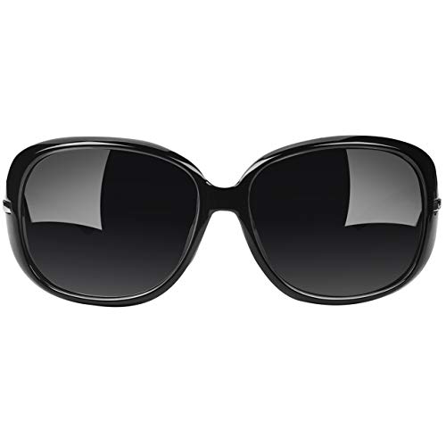 Joopin Gafas de Sol Mujer Moda Polarizadas Protección UV400 de Gran Tamaño Gafas de Sol Señoras (Púrpura)