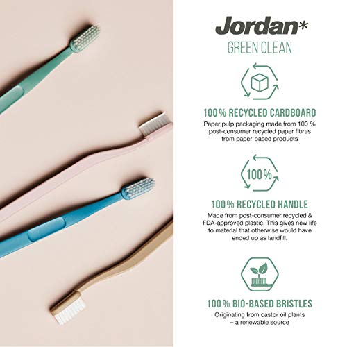 Jordan Green Clean Cepillo Dental medium 200 g