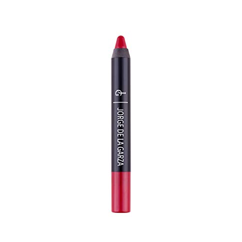 Jorge de la garza Makeup Lip Velvet Barra de labios jumbo waterproof (Rojo Vino) 26 Red wine (G5226)