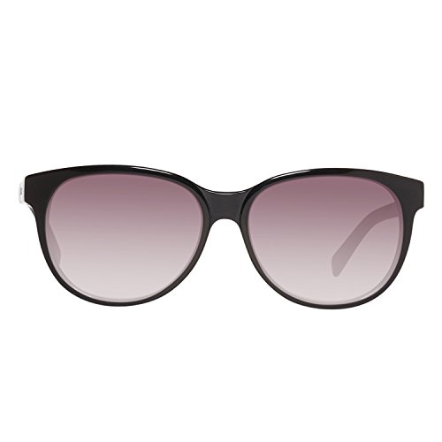 Just Cavalli Sonnenbrille JC673S 5501B Gafas de Sol, Negro (Schwarz), 55 para Mujer