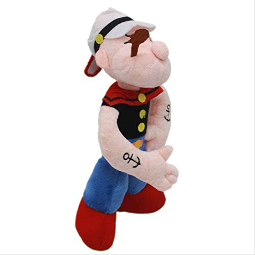 JZLMF Popeye Seaman - Muñeca de marinero (40 cm), diseño de peluche