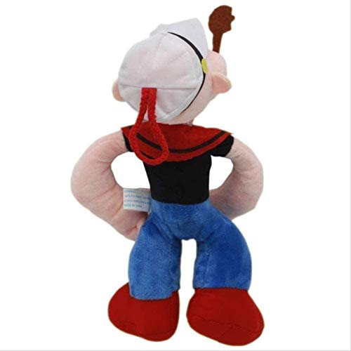 JZLMF Popeye Seaman - Muñeca de marinero (40 cm), diseño de peluche