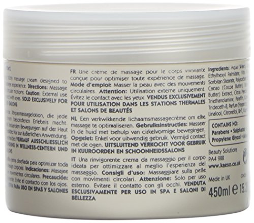Kaeso Beauty - Massage Sorbet - Crema vigorizante - 450 ml