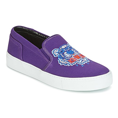 Kenzo K Skate Sneakers Slip On Mujeres Violeta - 37 - Slip On Shoes