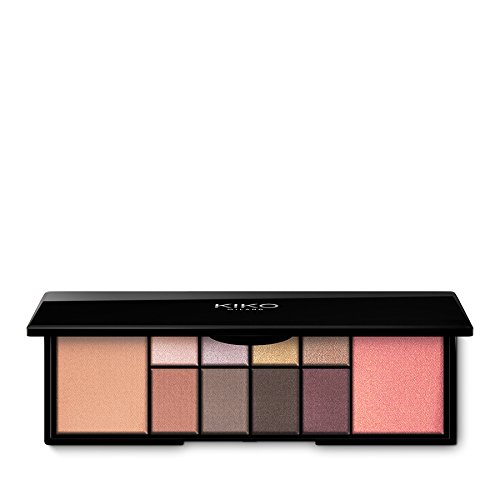 KIKO Milano Smart Eyes And Face Palette - 01 | Paleta de sombras y polvos faciales