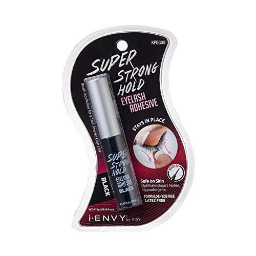 Kiss Me Envy Eyelash Adhesive Super Strong Hold negro 5 G