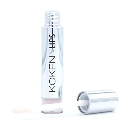 KOKEN COSMETICS - VLIPS 5ml | Voluminizador de labios con Ácido Hialurónico. Aumenta el volumen un 35% - Brillo labial de larga duración con aceites naturales.